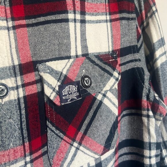 Superdry Lumberjack Shirt Size L - Picture 3 of 8